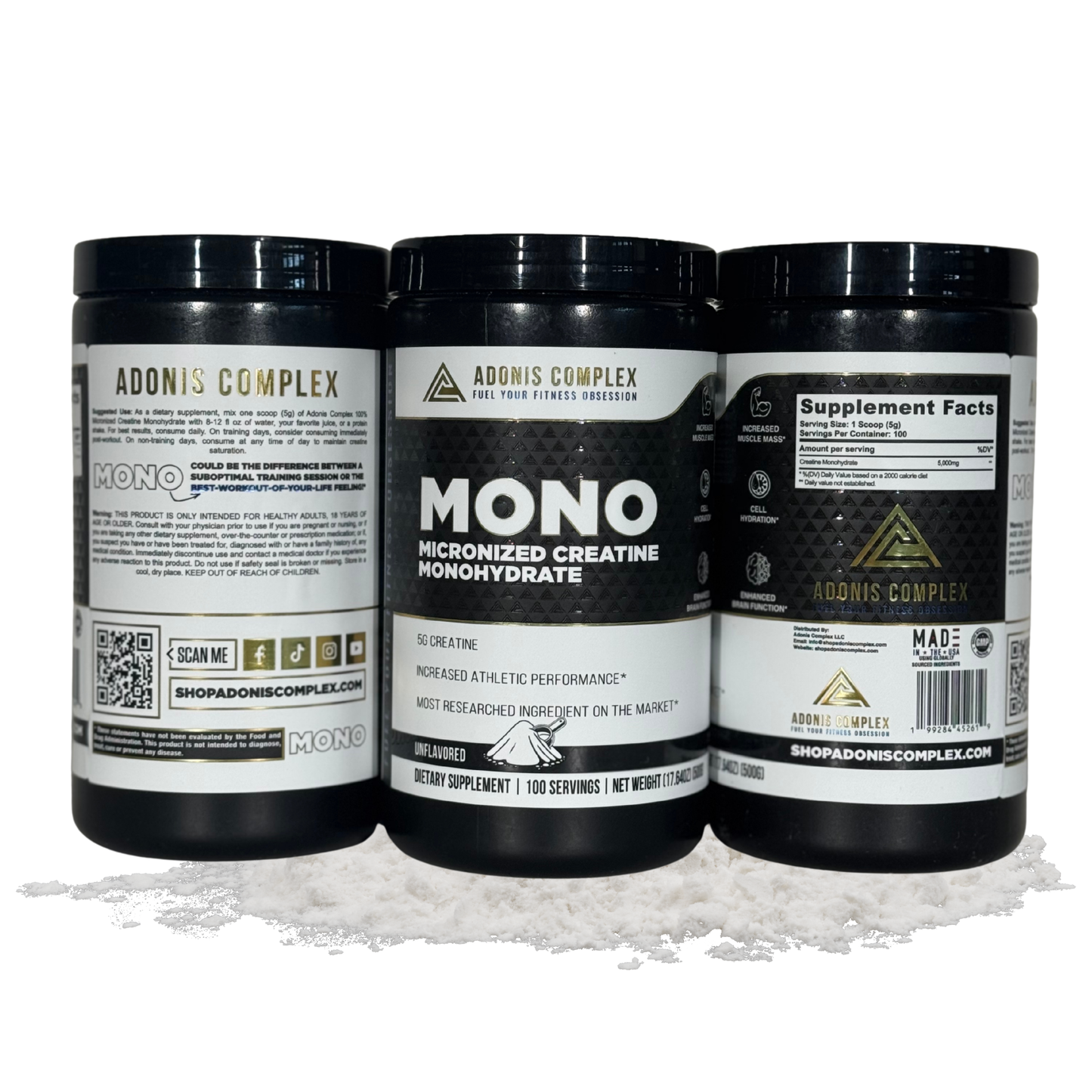 MONO - Micronized Creatine Monohydrate