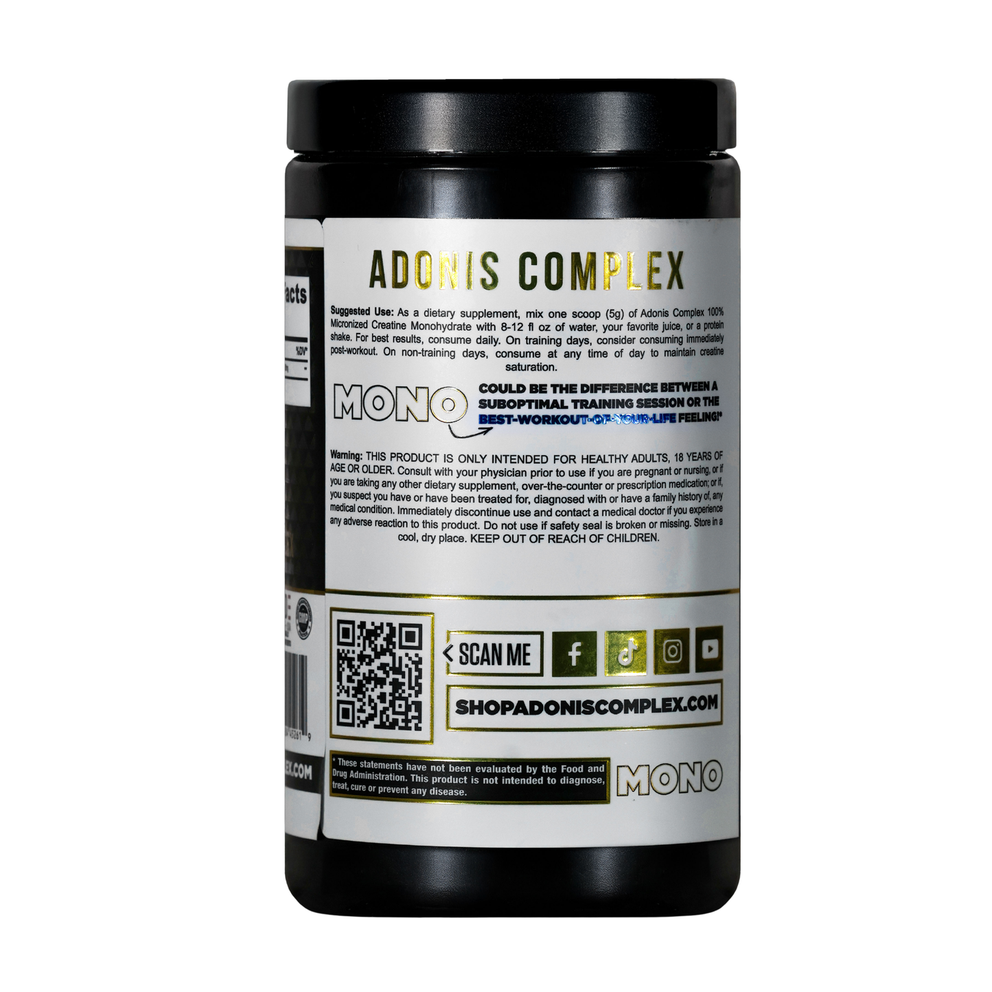 MONO - Micronized Creatine Monohydrate