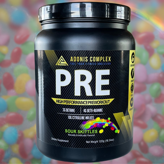 Unlock peak performance with Adonis Complex, where strength meets intelligence. Our transparent approach to formulation empowers you with a pre-workout boasting precision ingredients like Citrulline Malate, Beta-Alanine, Ashwagandha, and more, ensuring a powerhouse blend designed for enhanced endurance, focus, and overall fitness.